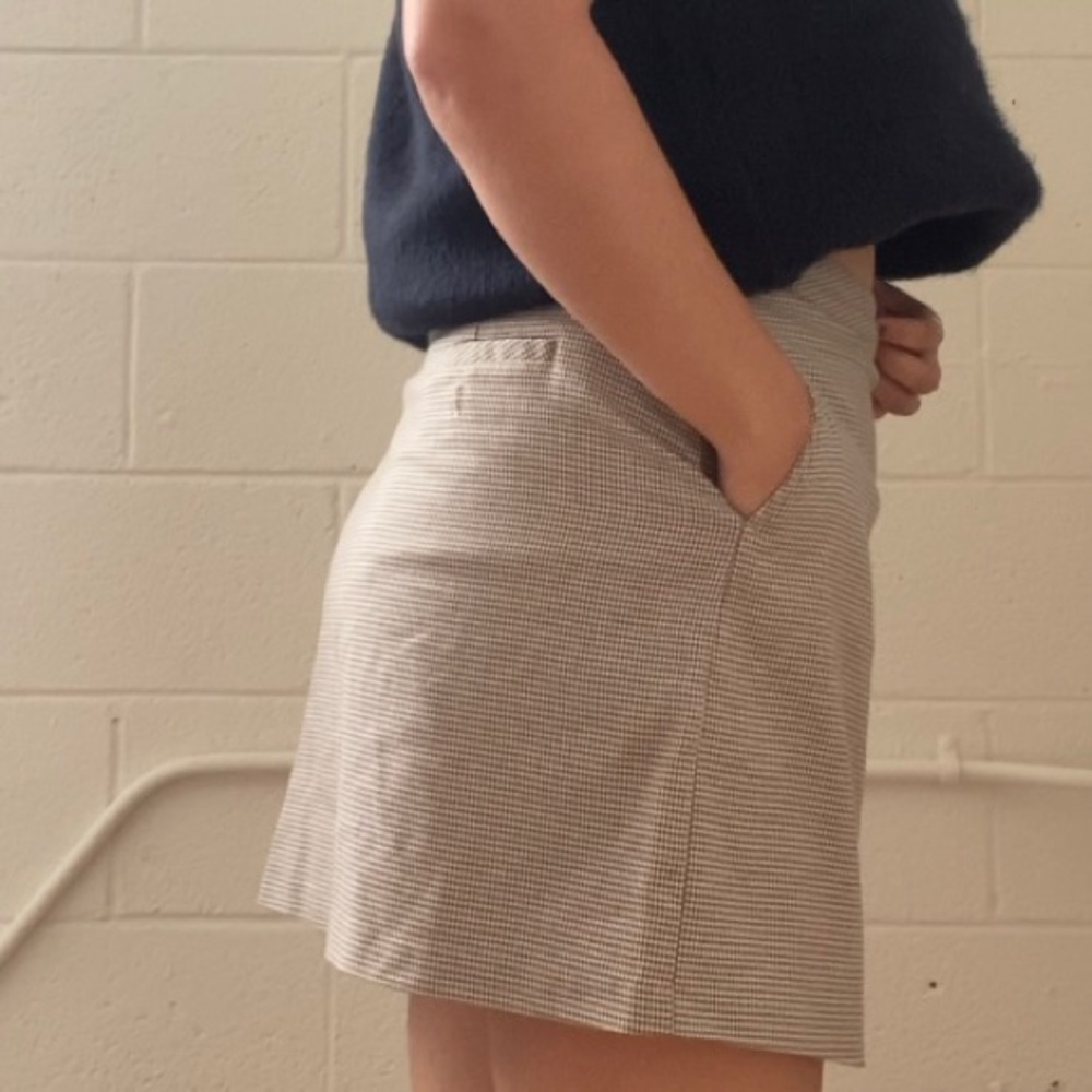gingham skort - Picture 7 of 7
